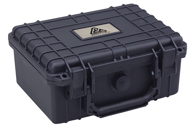 Picture of Reliant 10190 Mule Protective Case Small Size With Black Finish Holds 1 Handgun 9" X 7.50" X 4.37" Exterior Dimensions MULE-101-01