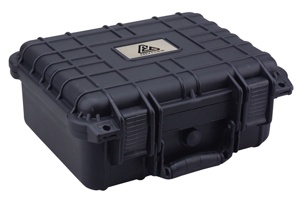 Picture of Reliant 10192 Mule Protective Case Medium Size With Black Finish Holds 1 Handgun 13.37" X 11.50" X 6" Exterior Dimensions MULE-102-01