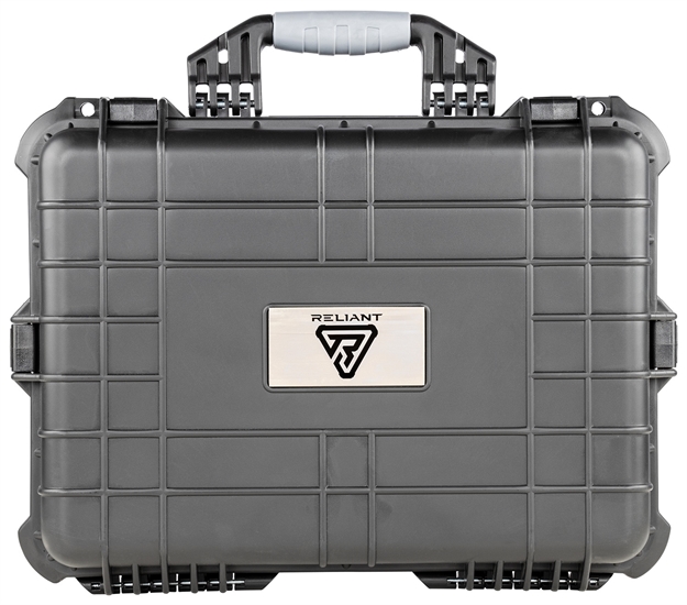 Picture of Reliant 10197 Mule Protective Case XL Size With Black Finish Holds 1 Handgun 19.75" X 15.75" X 7.37" Exterior Dimensions MULE-104-01