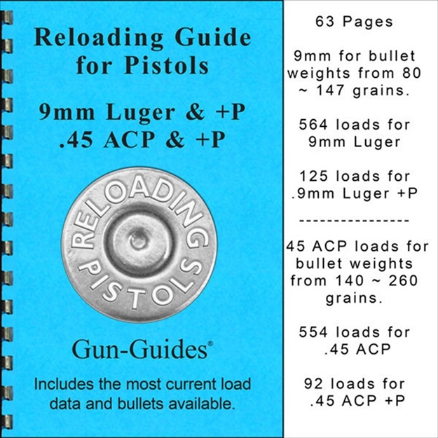 Picture of Reloading Guide For Pistols 9Mm Luger & +P / 45Acp & +P 100030433 -