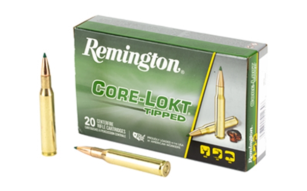 Picture of  Remington Ammunition 29019 Core-Lokt Tipped 270Win 130Gr Core-Lokt Tipped 20 Per Box/10 Case