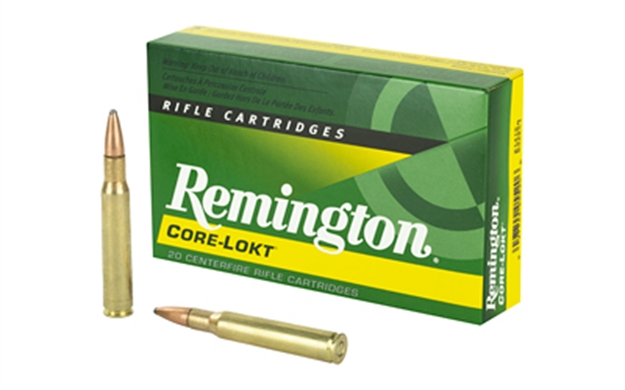 Picture of Remington Ammunition 21415 Core-Lokt  30-06Springfield 165Gr Pointed Soft Point Core-Lokt 20 Per Box/10 Case R3006B 047700055206