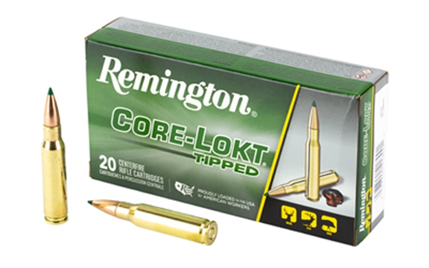 Picture of  Remington Ammunition 29039 Core-Lokt Tipped 308Win 150Gr Core-Lokt Tipped 20 Per Box/10 Case