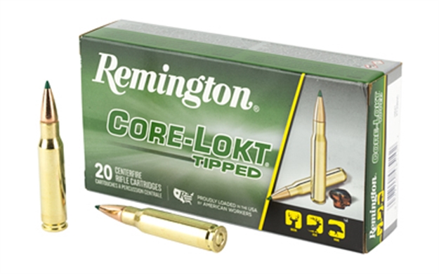Picture of  Remington Ammunition 29041 Core-Lokt Tipped 308Win 180Gr Core-Lokt Tipped 20 Per Box/10 Case 047700485102