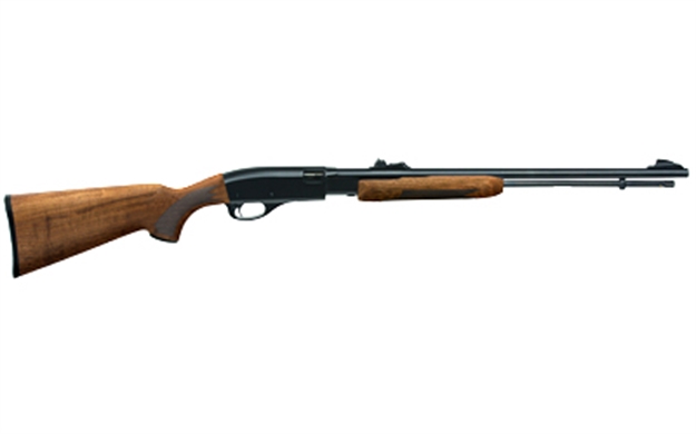 Picture of Remington Arms Firearms R25624 Model 572 Bdl Fieldmaster Pump 22 LR 15+1 Cap 21" Polished Blued Rec/Barrel Gloss American Walnut Stock Right Hand (Full Size)