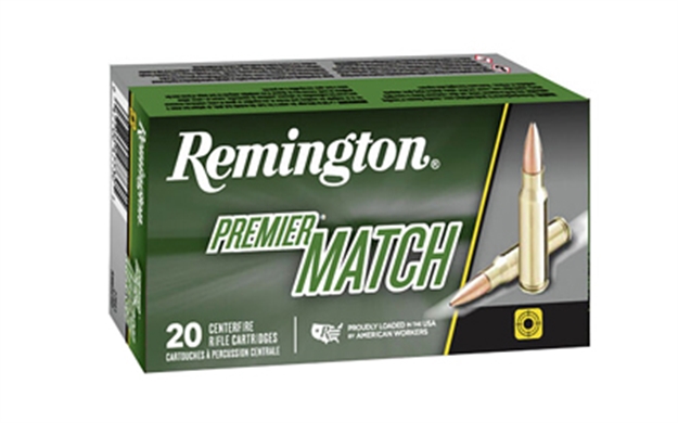 Picture of  Remington Ammunition 21205 Premier Match 6.5Grendel 130Gr Berger Open Tip Match 20 Per Box/10 Case