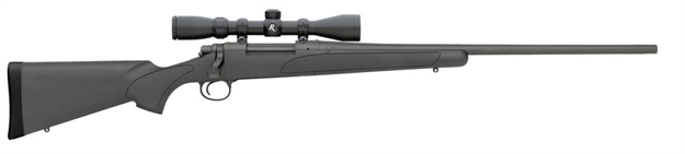 Picture of Remington 700 Adl Bolt Action Rifle Combo W/ 3-9X40 Scope, 30-06 Sprg, 24", Black Synthetic 27095 047700270951