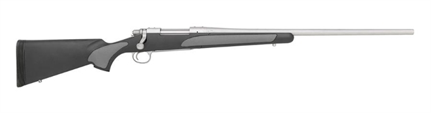 Picture of  Remington Firearms (New) R27133 700 Sps Full Size 223 Rem 5+1 24" Matte Stainless Steel Barrel & Receiver, Matte Black W/Gray Panels Fixed Synthetic Stock, Right Hand 810070681937