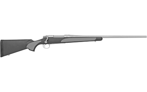Picture of  Remington Firearms (New) R27265 700 Sps Full Size 7Mm-08 Rem 4+1 24" Matte Stainless Steel Barrel & Receiver, Matte Black W/Gray Panels Fixed Synthetic Stock, Right Hand 810070682019