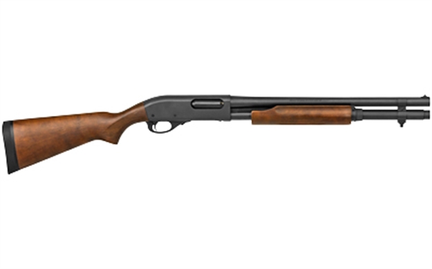Picture of  Remington Firearms (New) R81197 870 Home Defense 12 Gauge Pump 3" 6+1 18.50" Matte Blued Steel Barrel & Receiver, Satin Hardwood Fixed Stock, Right Hand 810070683900