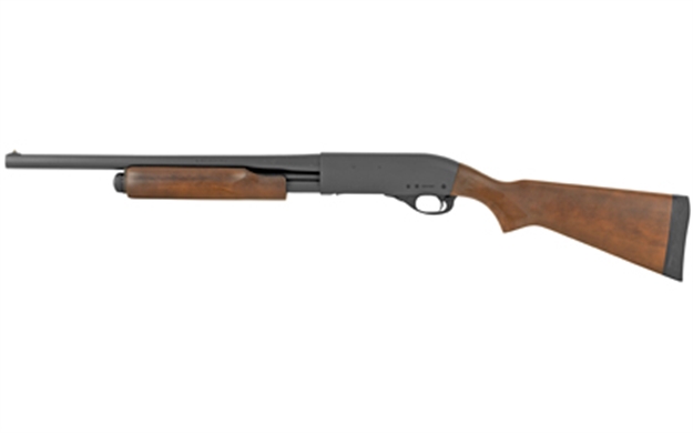 Picture of  Remington Firearms (New) R25559 870 Tactical 12 Gauge Pump 3" 4+1 18.50" Matte Blued Barrel & Receiver, Satin Hardwood Wood Fixed Stock, Right Hand 810070683863
