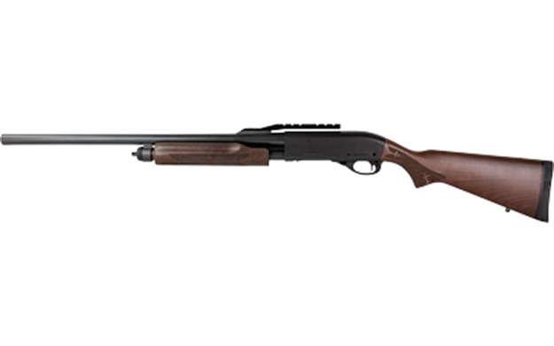 Picture of  Remington Firearms (New) R68879 870 Fieldmaster 12 Gauge 3+1 23" Fully Rifled Heavy, Blued Barrel/Rec, Walnut Furniture, Cantilever Scope Mount 810070688790