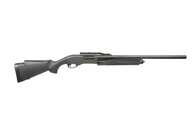 Picture of  Remington Firearms (New) R68878 870 Fieldmaster 12 Gauge 3+1 23" Fully Rifled Heavy, Blued Barrel/Rec, Black Synthetic Furniture, Cantilever Scope Mount