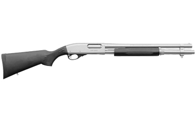 Picture of  Remington Arms Firearms R25012 870 Special Purpose Marine Magnum 12 Gauge 18.50" 6+1 3" Electroless Nickel-Plated Rec/Barrel Matte Black Synthetic Stock Right Hand (Full Size) Includes Cylinder Choke