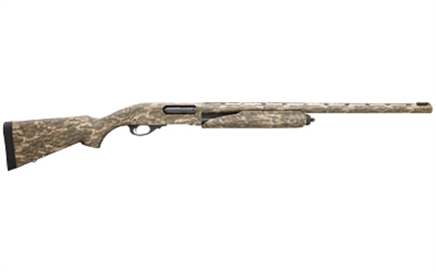 Picture of Remington Arms Firearms R81125 Model 870 Express Super Magnum 12 Gauge 26" Vent Rib 3+1 3.5", 4+1 3",2.75" Overall Mossy Oak Bottomland Right Hand Full Size Includes Turkey/Waterfowl Rem Choke
