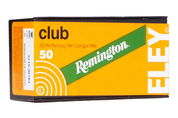Picture of Remington 22Lr 40Gr Eley Club Xtra