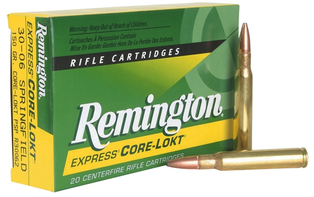 Picture of Remington Ammunition 22189 Core-Lokt  338Winmag 225Gr Pointed Soft Point 20 Per Box/10 Case 047700066509