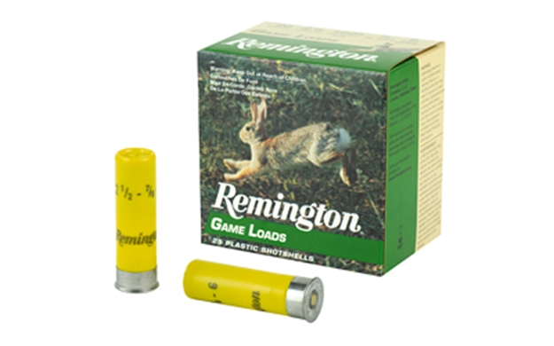 Picture of Remington Game Load Shotshell 20 Ga, 2-3/4 In, No. 6, 7/8Oz, 2-1/2 Dr, 1225 Fps, 25 Rnd Per Box 047700040202 -