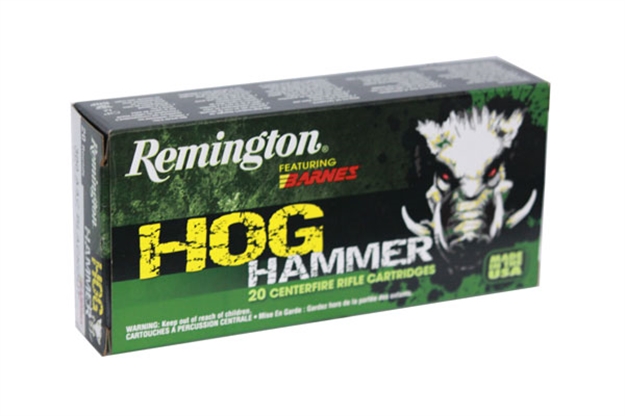 Picture of Rem Phh300aaac1 Hog Hammer Tsx Boat Tail 300 Aac Blackout/Whisper 130Gr 20Bx/10C