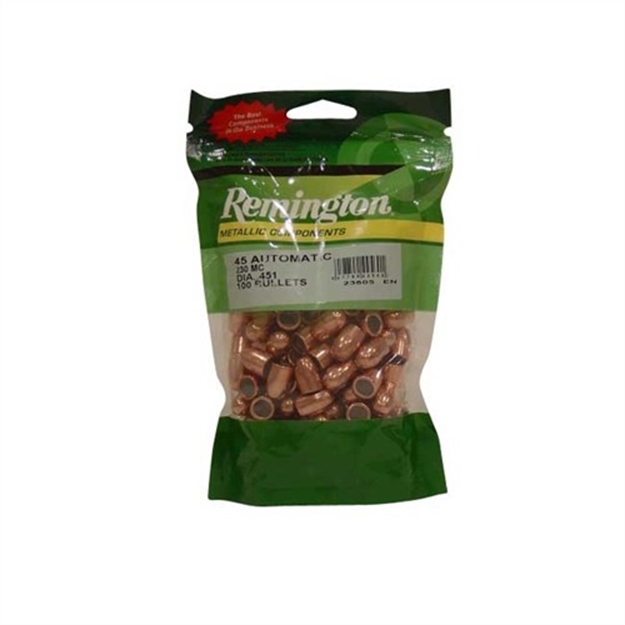 Picture of Rem Pistol Bullet 23605 45Cal .451 230Gr MC