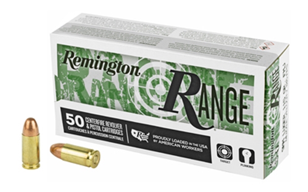 Picture of Rem Range 9Mm 115Gr Fmj 50/500 28564
