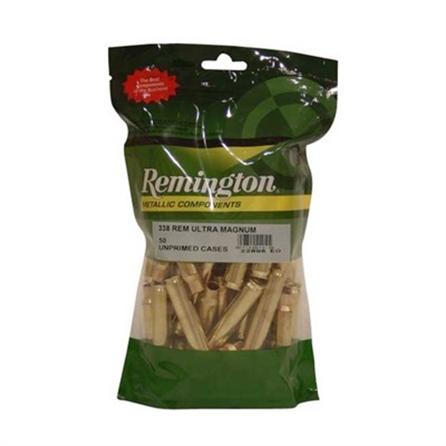 Picture of Rem Rifle Brass 22898 338 Remington Ultra Magnum