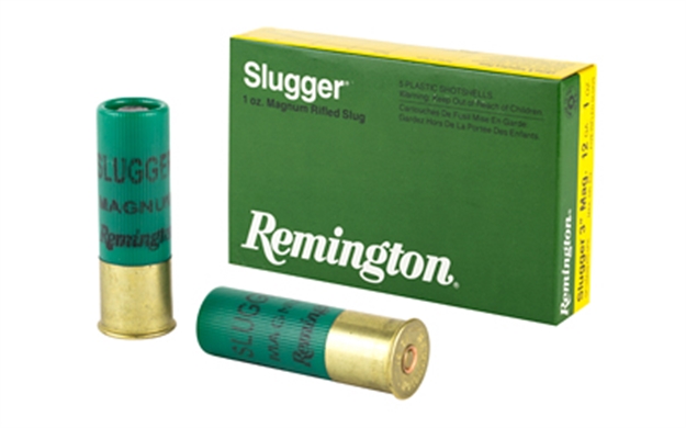 Picture of Remington Ammunition 20270 Slugger  12 Gauge 3" 1 OZ Rifled Slug Shot 5 Per Box/ 50 CS S12MRS 047700029702
