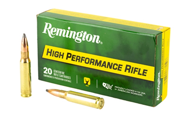 Picture of  Remington Ammunition R21473 High Performance Rifle 308Win 180Gr Pointed Soft Point Boat Tail 20 Per Box/10 Case 047700661506