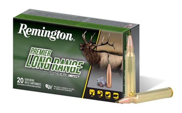 Picture of  Remington Ammunition R21346 Premier Long Range 300Winmag 190Gr Speer Impact 20 Per Box/10 Case