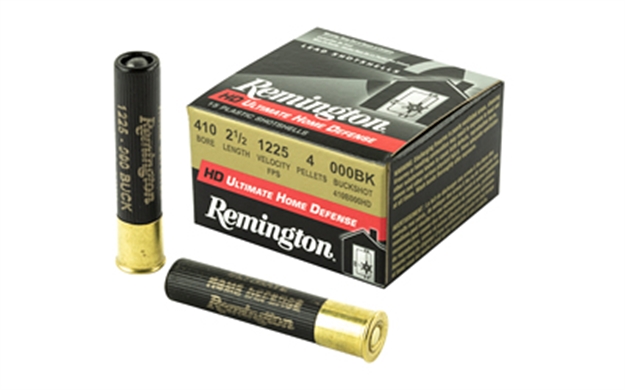 Picture of Remington Ultimate Defense 410 2.5" 000 Buck 15Rd 10Bx/Cs 410B000HD 047700512709