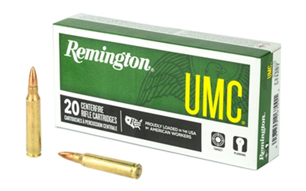 Picture of Remington Ammunition 23711 Umc  223 Rem 55 GR Full Metal Jacket 20 Per Box/ 10 CS L223R3 047700067001