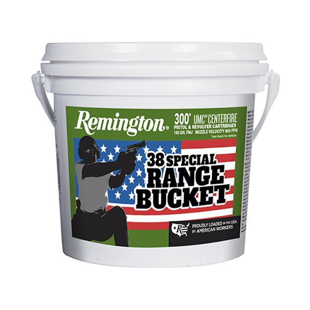 Picture of Remington Ammunition 23669 Umc Range Bucket 38Special 130Gr Full Metal Jacket 300 Per Box/4 Case L38S11BC