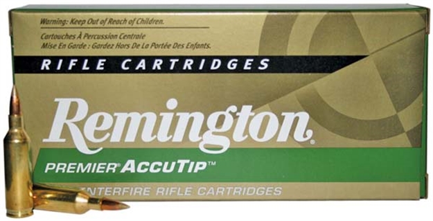 Picture of Remington Ammunition 29165 Premier Accutip-V 17Remfireball 20Gr Accutip V 20 Per Box/10 Case PRA17FB