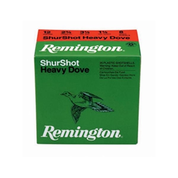Picture of Remington Ammo Hvy Dove 20Ga 2.75" 2.50Dr 1Oz #7.5 CS RHD2075 047700509013