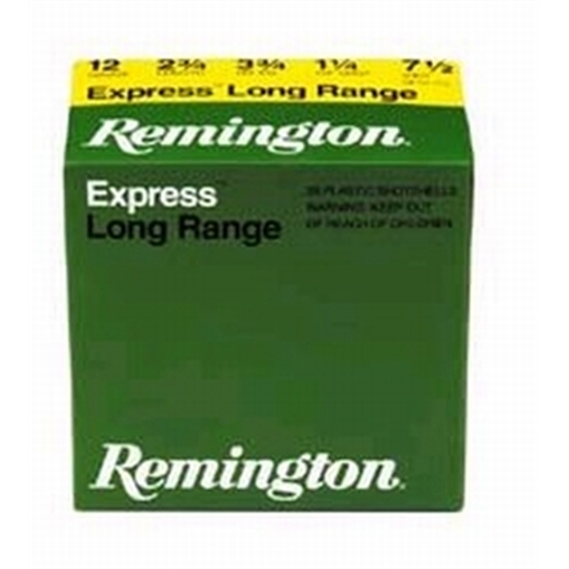 Picture of Remington Express Extra Long Range Shotshell 20 Ga, 2-3/4 In, No. 9, 1 Oz, 2-3/4 Dr, 1220 Fps, 25 Rnd Per Box