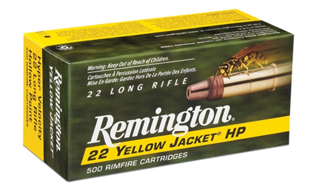 Picture of Remington Ammo 22Lr Hyp-Vel 33Gr Tchp Yellow Jckt 500Rd 1722