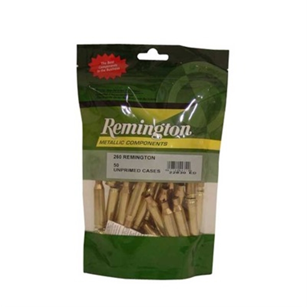 Picture of Remington 260Rem Cases 50 Rnd Bag