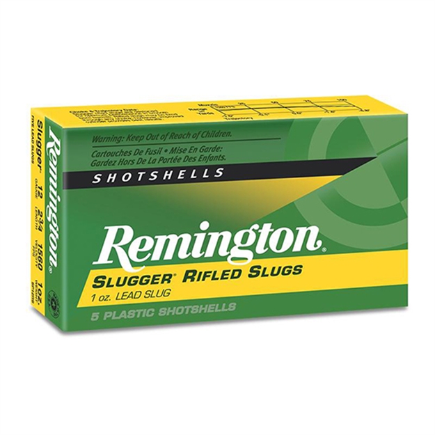 Picture of Remington Ammunition 20618 Slugger  410 Gauge 2.50" 1/5 OZ Rifled Slug Shot 5 Per Box/ 50 CS SP41RS 047700021201