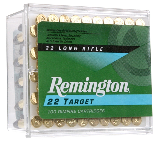 Picture of Remington Ammunition 21284 22 Target  22Lr 40Gr Round Nose 100 Per Box/50 Case 6100 047700001203