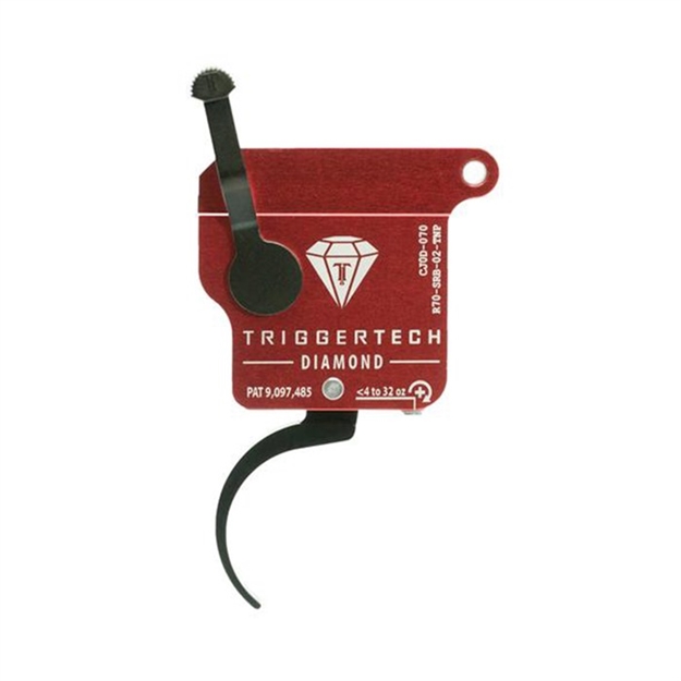 Picture of Triggertech R70srb02tnp Diamond Without Bolt Release Single-Stage Pro Curved Trigger With 0.30-2 Lbs Draw Weight For Remington 700 Right R70-SRB-02-TNP 885768000727