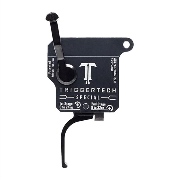 Picture of  Triggertech R70tcb13tbf Special  Two-Stage Flat Trigger With 1-3.50 Lbs Draw Weight Black Finish For Remington 700 Right 885768001656