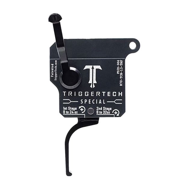 Picture of  Triggertech R70tcb13tnf Special  Two-Stage Flat Trigger With 1-3.50 Lbs Draw Weight & Matte Gray W/Black Parts Finish For Remington 700 Right
