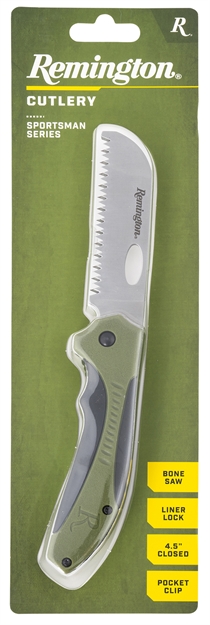 Picture of Remington Cutlery Cutlery Sportsman 4.5" Folding Bone Saw Grn/Blk< 15673