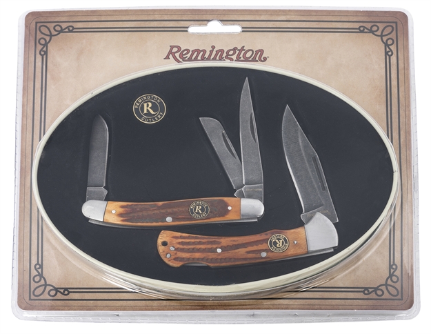 Picture of Remington Cutlery Cutlery American Tradition 2-Knife Set W/Tin 15682