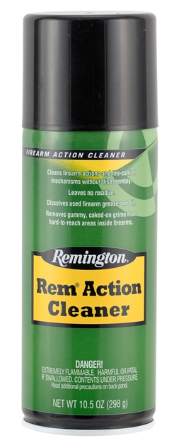 Picture of Remington Accessories 18395 Rem Action Cleaner  Removes Dirt/Grease/Oil 10.50 OZ Aerosol 18395-CS 047700183954