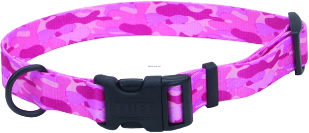 Picture of Remington Adjustable Patterned Dog Collar, 1" X 20", Remington Pink Camo
