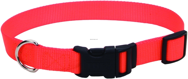 Picture of Remington Adjustable Patterned Dog Collar, 1" X 26", Safety Orange
