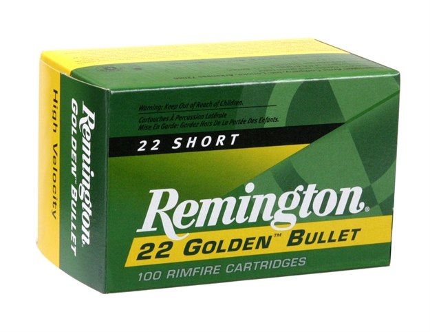 Picture of Remington Ammo .22 Short 50-Pack High Velocity 29Gr. Plated Lrn