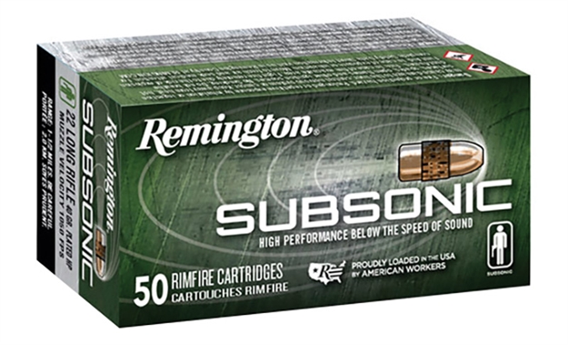 Picture of Remington Ammo 22Lr Sub-Sonic 40Gr HP 500Rd Brick S22HPA 047700000213