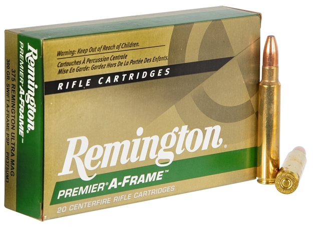 Picture of Remington Ammo .375 Rem Ultra Mag 300Gr Swift A-Frame 20-Pack !
